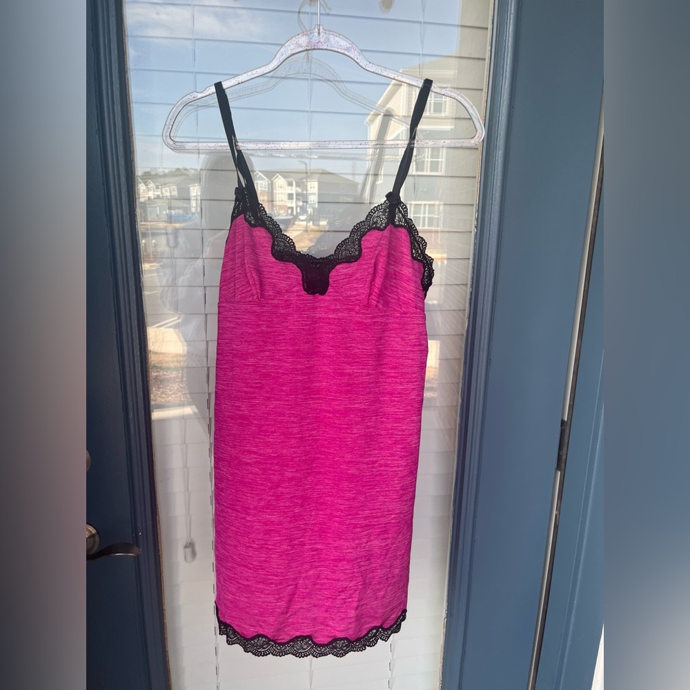 Frederick’s of Hollywood Fuchsia Slip